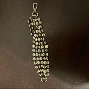 Antique hammered Lucky Brand bracelet